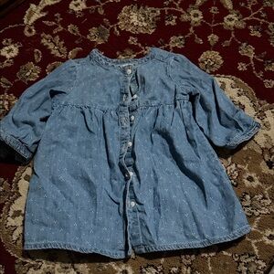 H&M Light Blue Kids Button Down Shirt